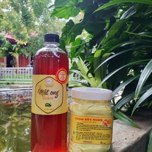 Combo Mật hoa cà phê 1 lít + Tinh bột nghệ 500 G